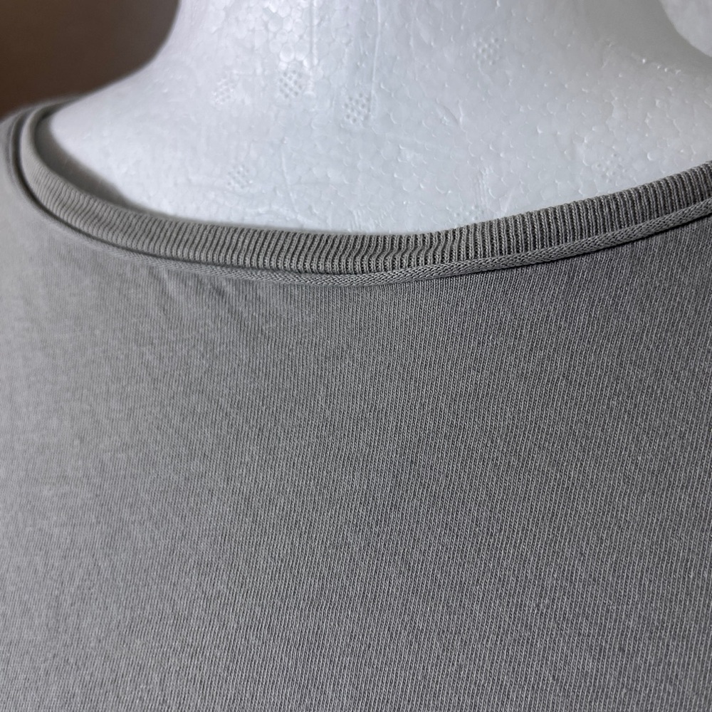 Zara cotton tee grey 0722315 sz Small - Picture 2 of 5